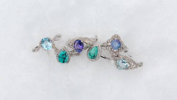 December's Birthstones: Turquoise, Tanzanite, & Topaz - Oh My!-Staghead Designs