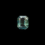 "AYANNA" - EMERALD CUT TEAL MONTANA SAPPHIRE-4