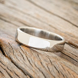 SOLID METAL HAND-TURNED WEDDING BAND-2