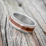 "KALDER" - KOA WOOD & 14K GOLD INLAYS WEDDING RING-5