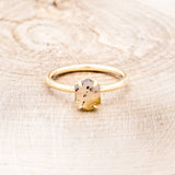 "AURUM" - MONTANA AGATE SOLITAIRE ENGAGEMENT RING-4